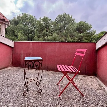 Avec Balcon Terrasse Climatisation 居让梅斯特拉